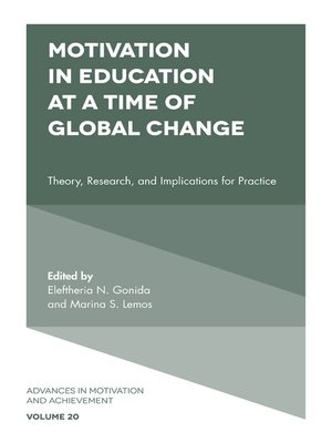 cover image of Advances in Motivation and Achievement, Volume 20
